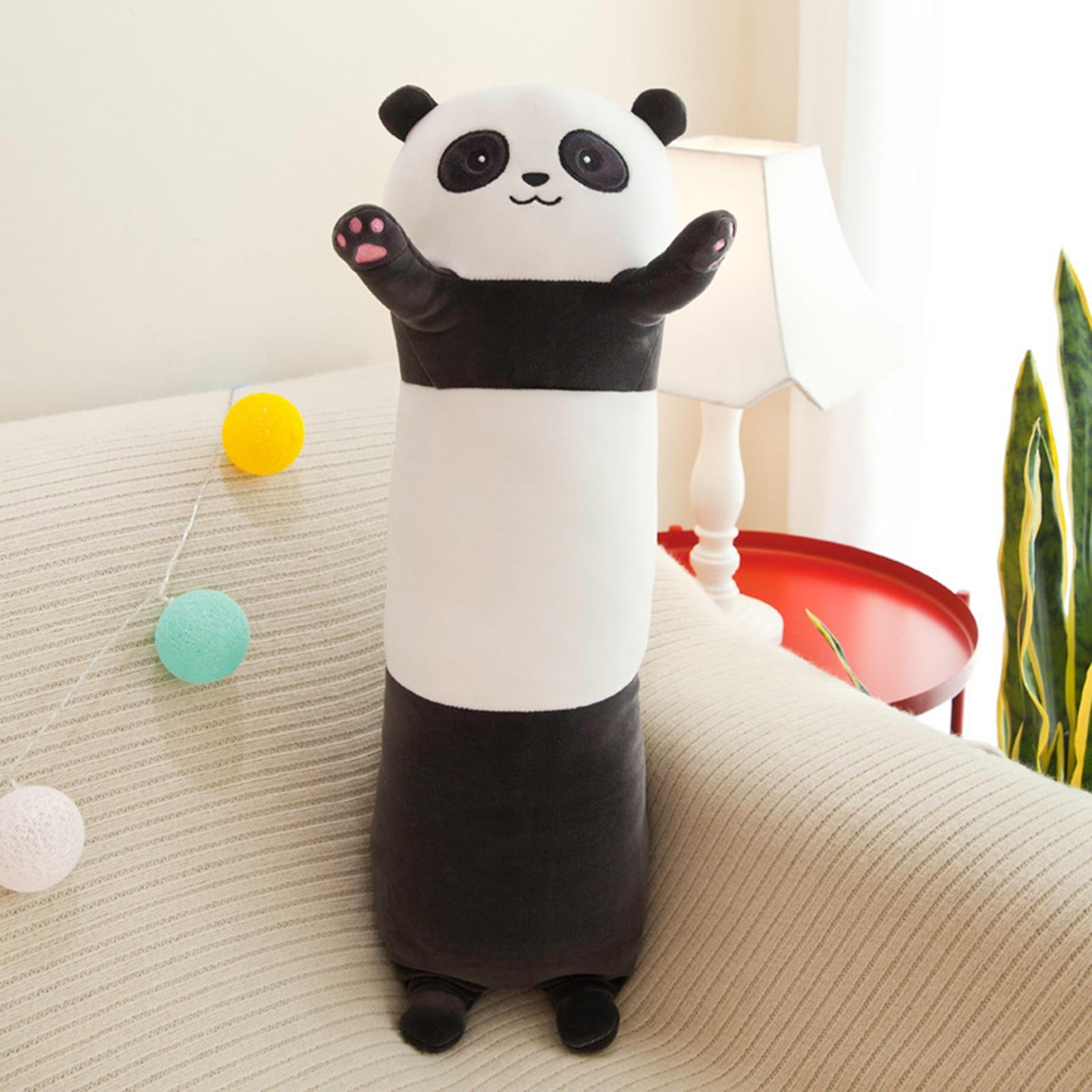 Cute Long Plush Pillow Children Cushion Toy for Bedroom Girlfriend Gifts Panda