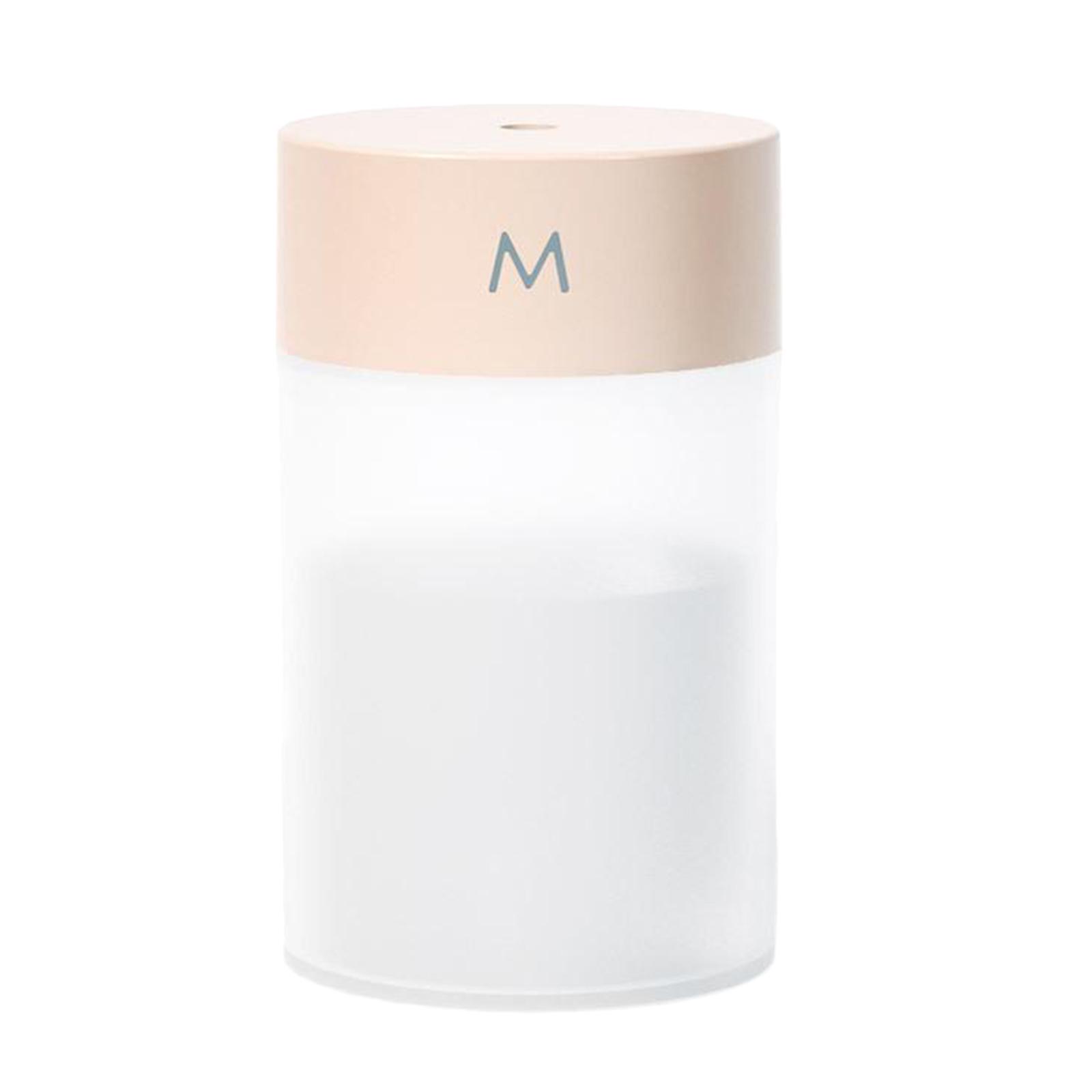 260ml Air Humidifier Ultrasonic Quiet Cool Mist Humidifier with Night Light, USB Desktop Humidifier Waterless Auto Shut-Off,for Home Office Travel