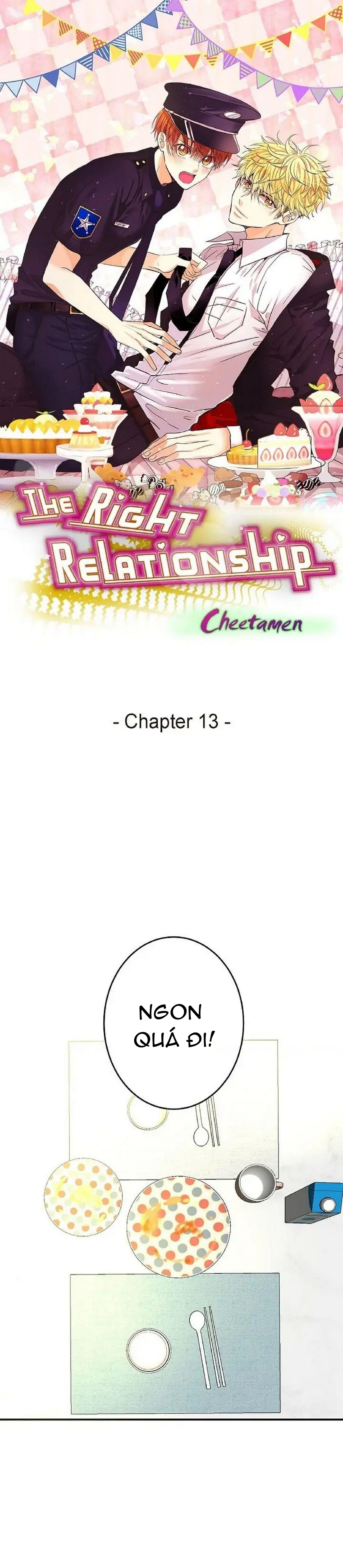 mối quan hệ phù hợp chapter 13 1