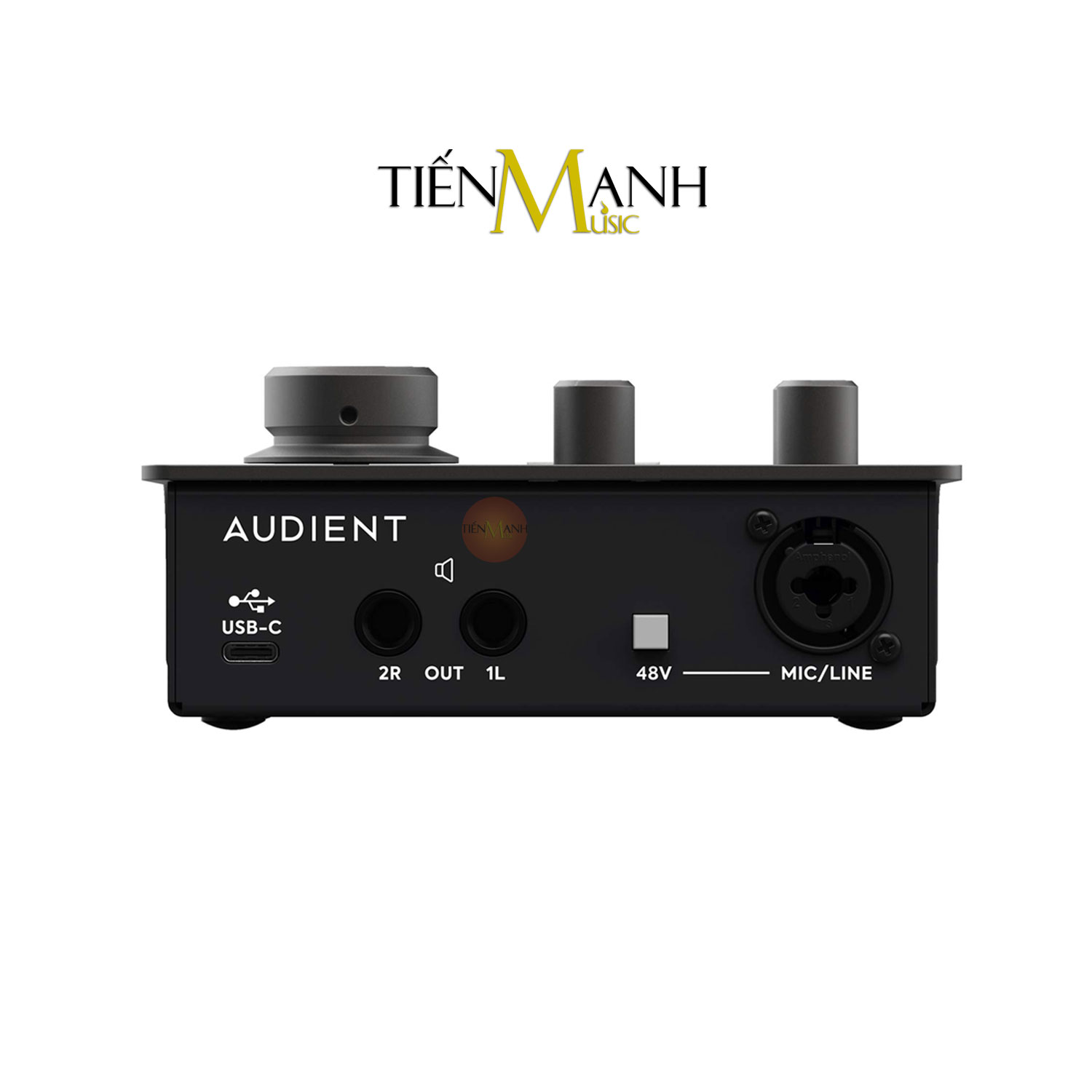 Soundcard Audient iD4 MK2 - Sound Card Bộ Thu Âm Thanh và Livestream MKII Audio Interface Hàng Chính Hãng - Kèm Móng Gẩy DreamMaker