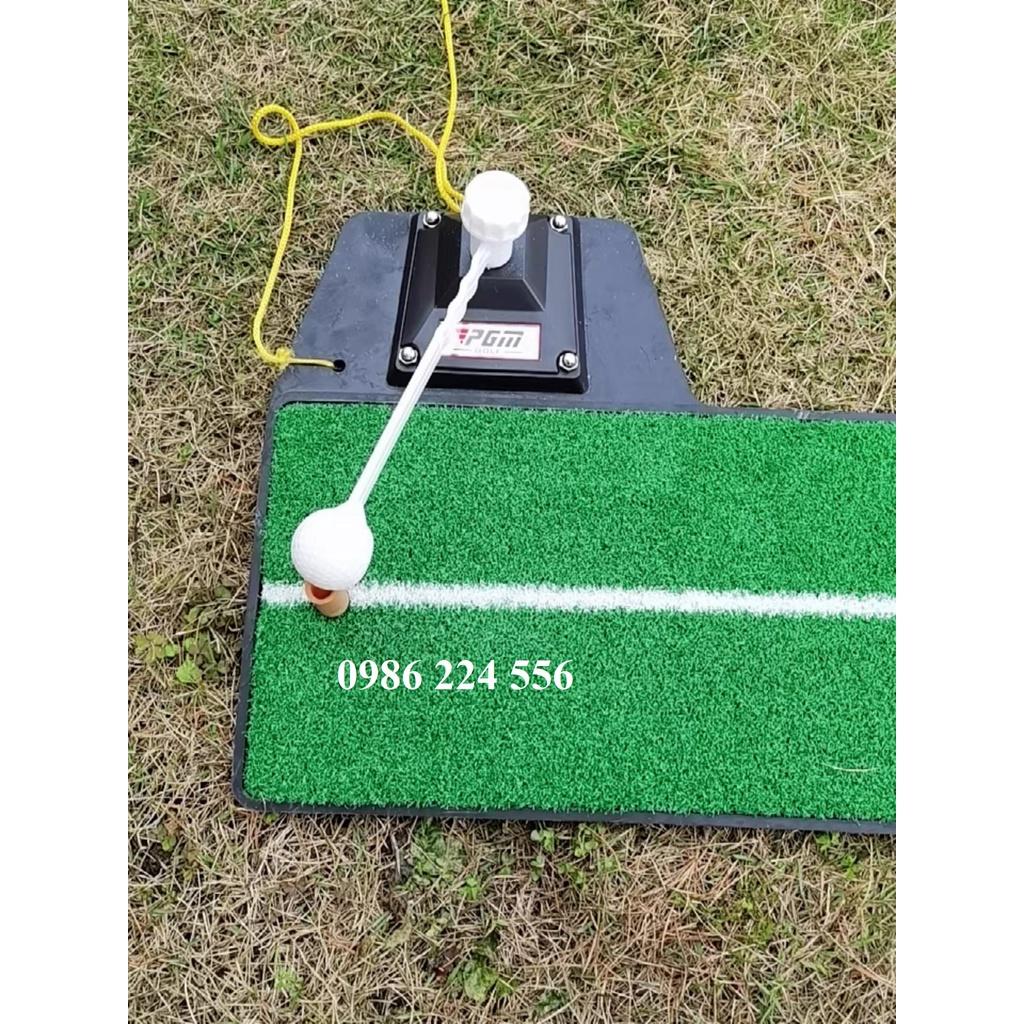 Thảm Putting golf 360 độ nhập khẩu PGM tập Swing tại nhà chỉnh tư thế lưng TT009 - Hàng Chính Hãng