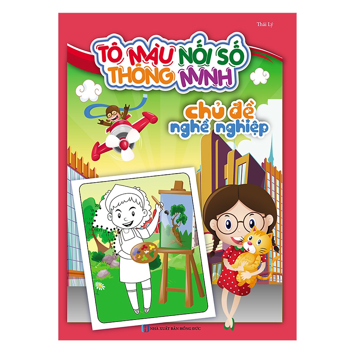 Tô Màu Nối Số Thông Minh Cho Bé 3-6 Tuổi