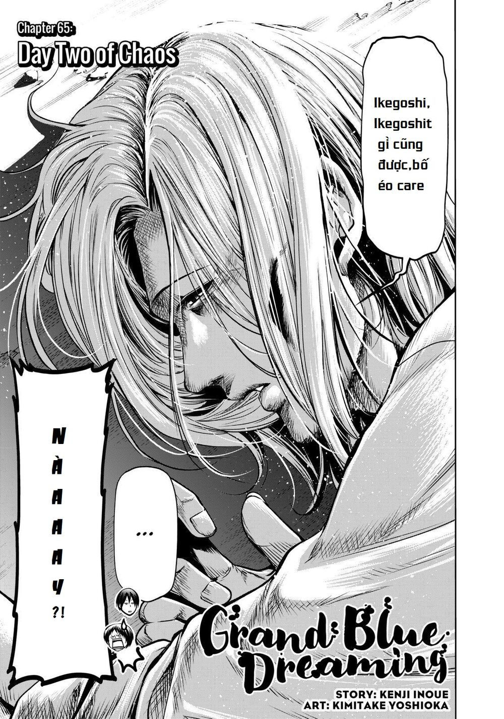 cô gái thích lặn - grand blue chapter 65 3