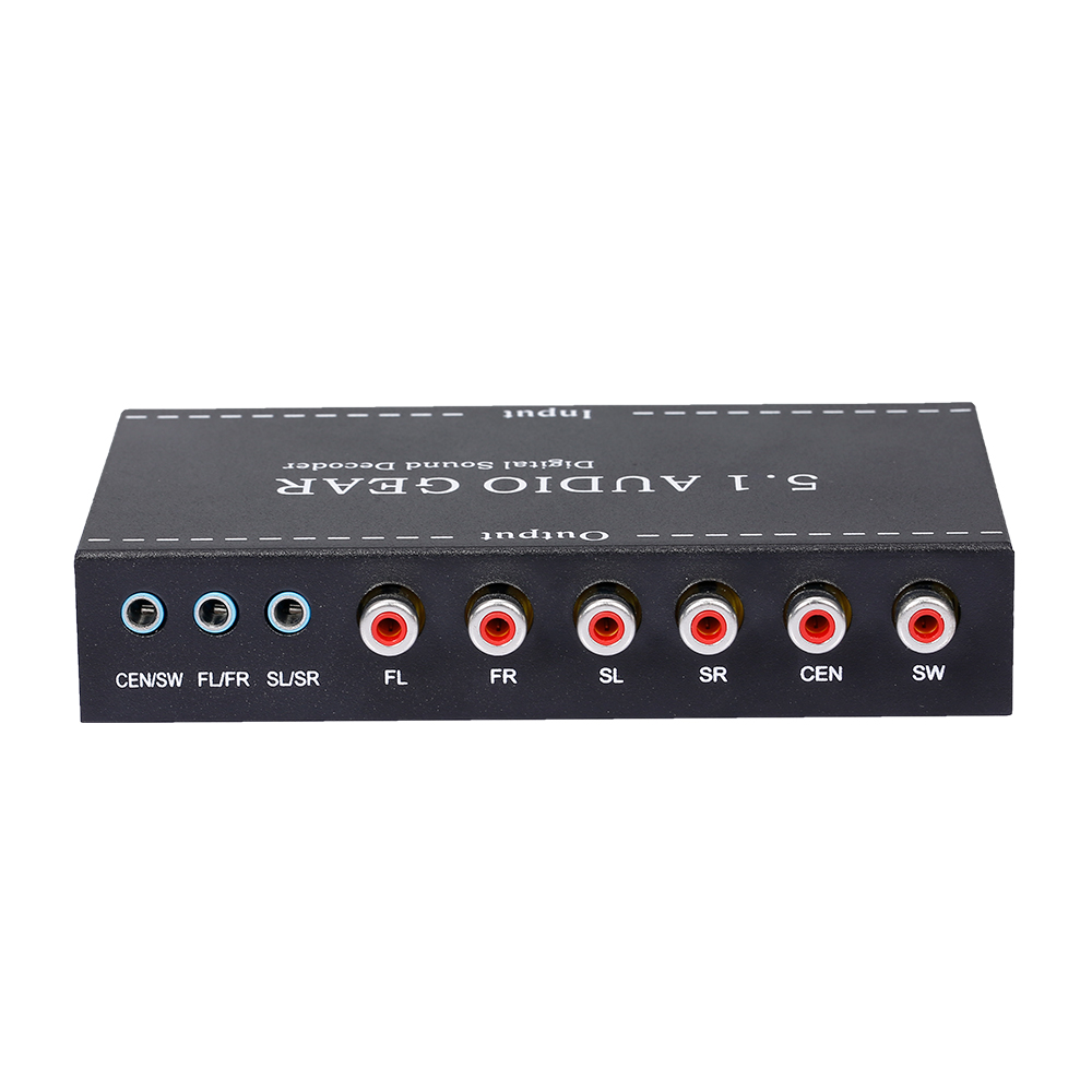 Bộ chuyển đổi âm thanh 3.5mm NK-A6L 5.1 Audio Gear Thay thế cho Dolby Digital AC-3 DTS