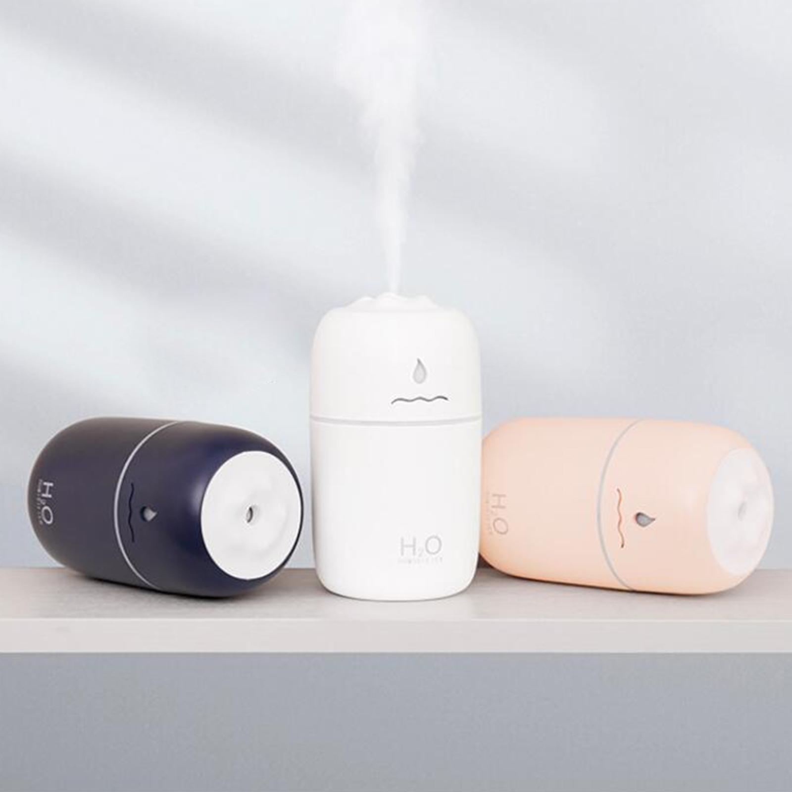 280ml Large Capacity Air Humidifier LED Night Light Diffuser Kitchen