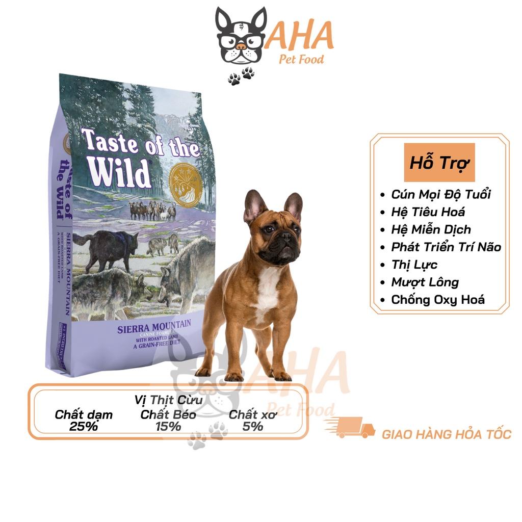 Thức Ăn Cho Chó Bull Pháp Taste Of The Wild Bao 2kg - Southwest Canyon Thịt Heo, Trái Cây Rau Củ Quả