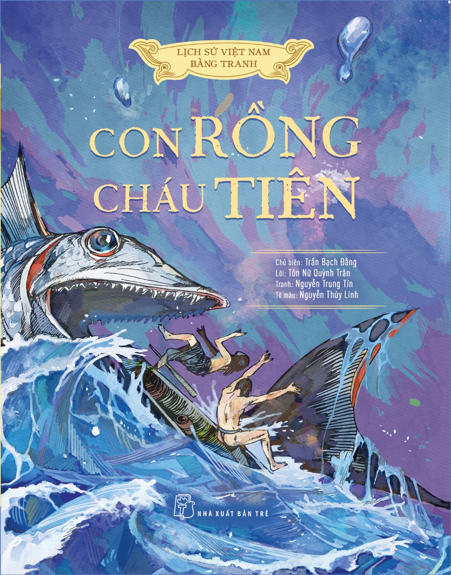 Combo Sách Lịch Sử Việt Nam Bằng Tranh - Bìa Cứng - In Màu Toàn Bộ- NXB Trẻ