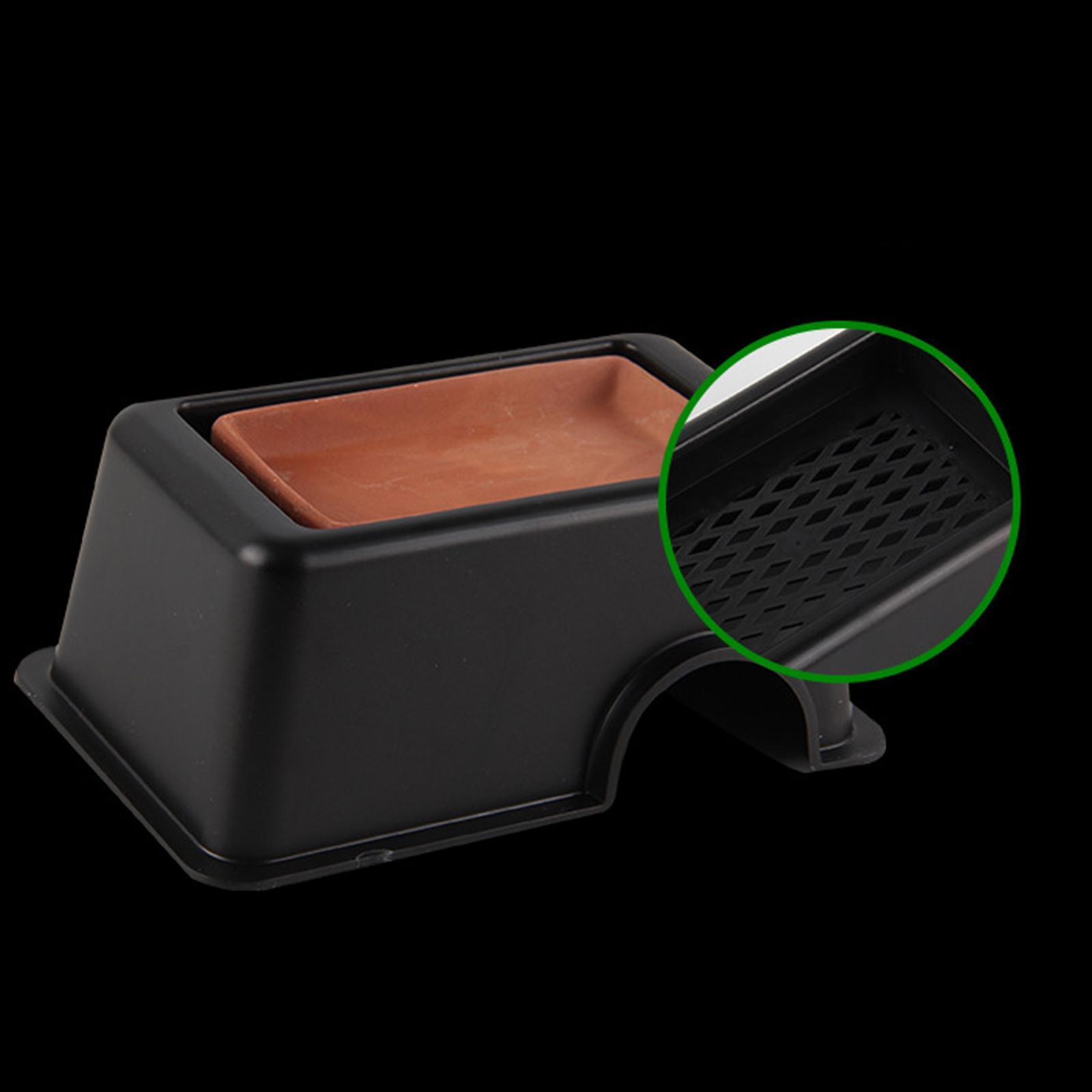 Reptile Hideout Box, Small Animal Hideaway, for Snake, Lizards, Leopard Gecko