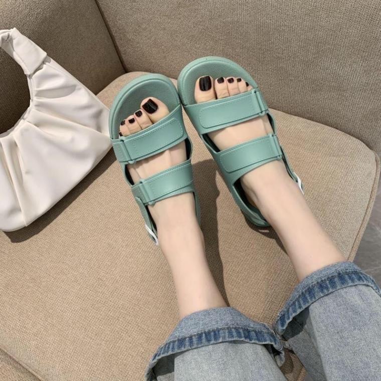 Giầy hàng chất lượng cao Giày sandal nữ đi học đế cao 3 phân đẹp thời trang ulzzang BRATINA SD001