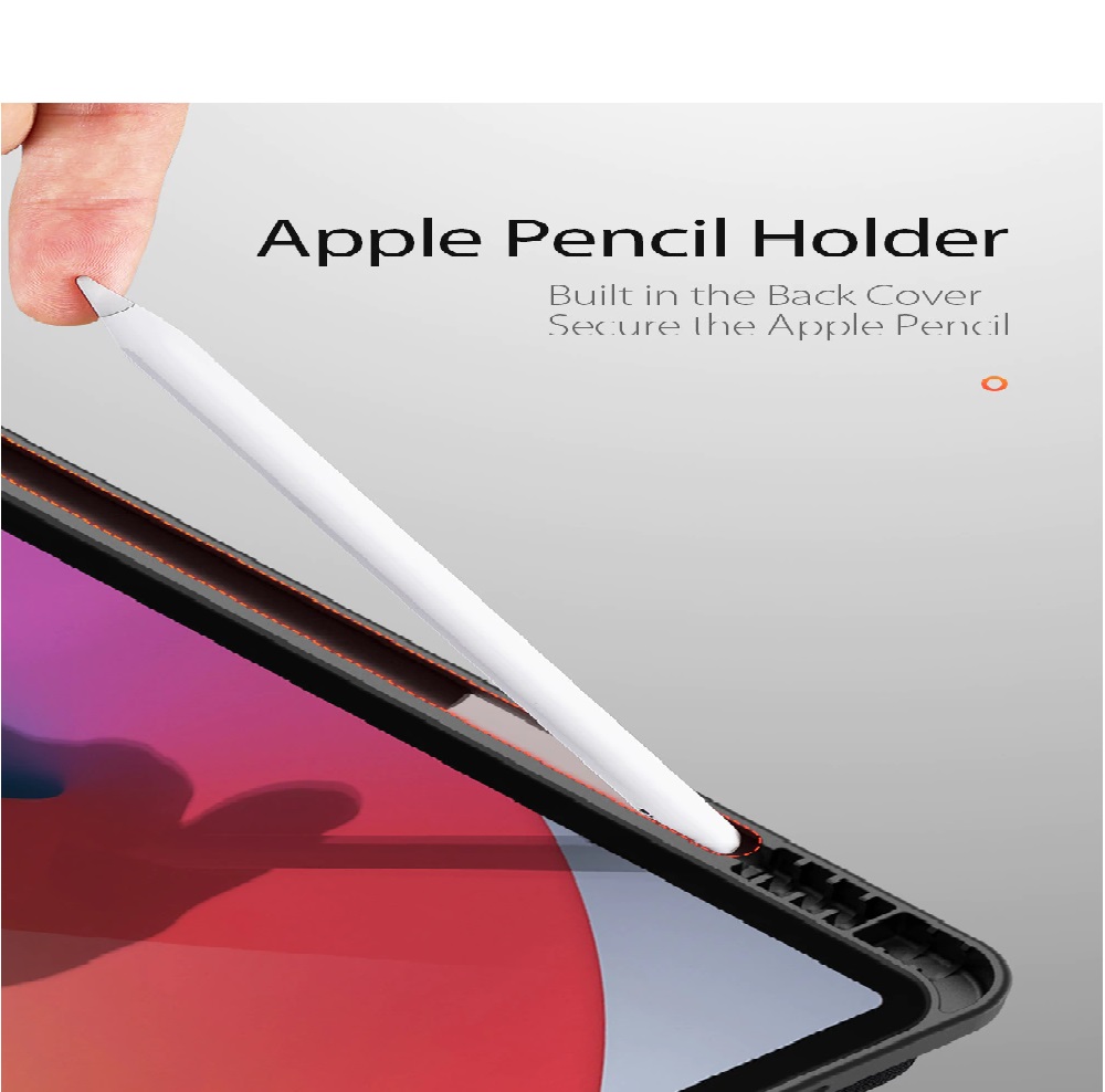 Bao Da Cao Cấp Dành Cho iPad Pro Air 4 10.9 inch, iPad Air 5 10.9 inch Chính Hãng Dux Ducis DOMO Có Khay Đựng Bút - Hàng Chính Hãng