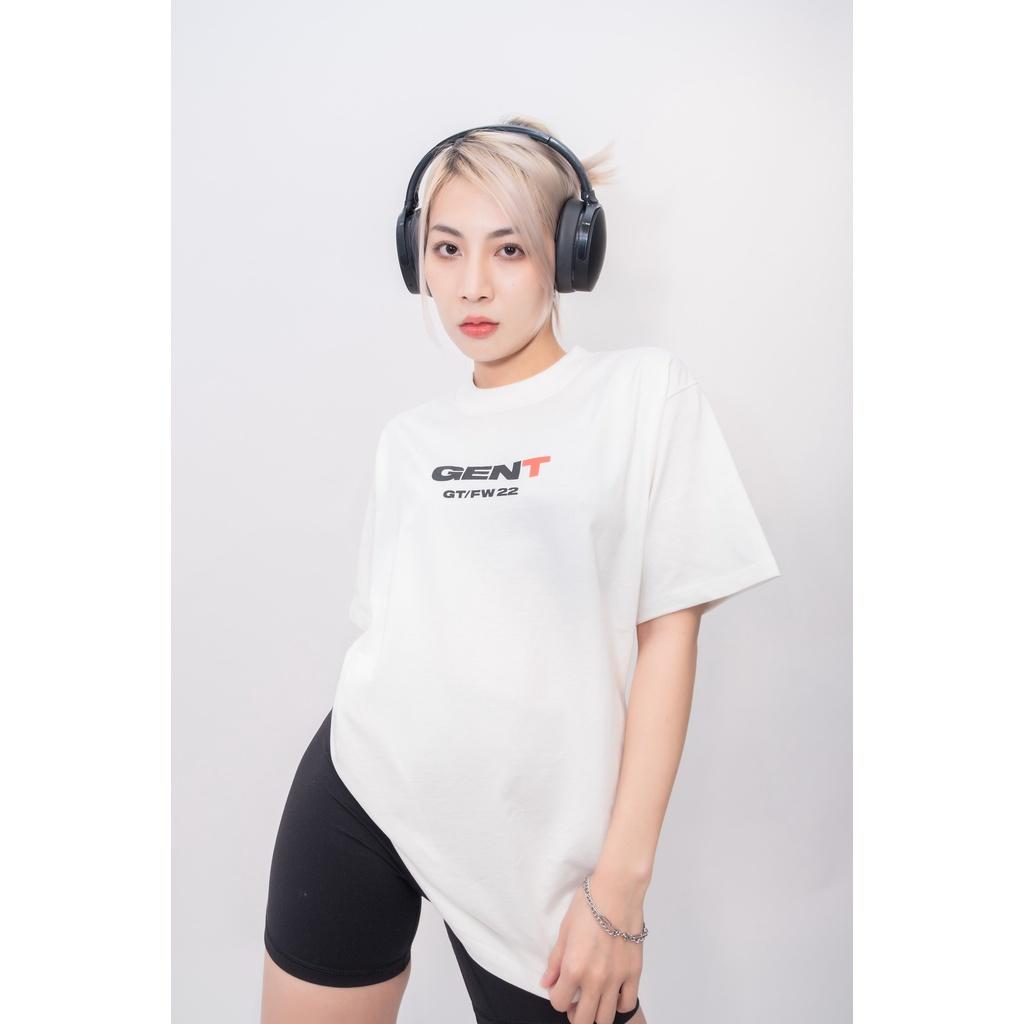 Áo thun, áo thun polo Rose Basic Tee unisex nam nữ from rộng, tay lỡ, cổ tròn màu xanh, đen, trắng.