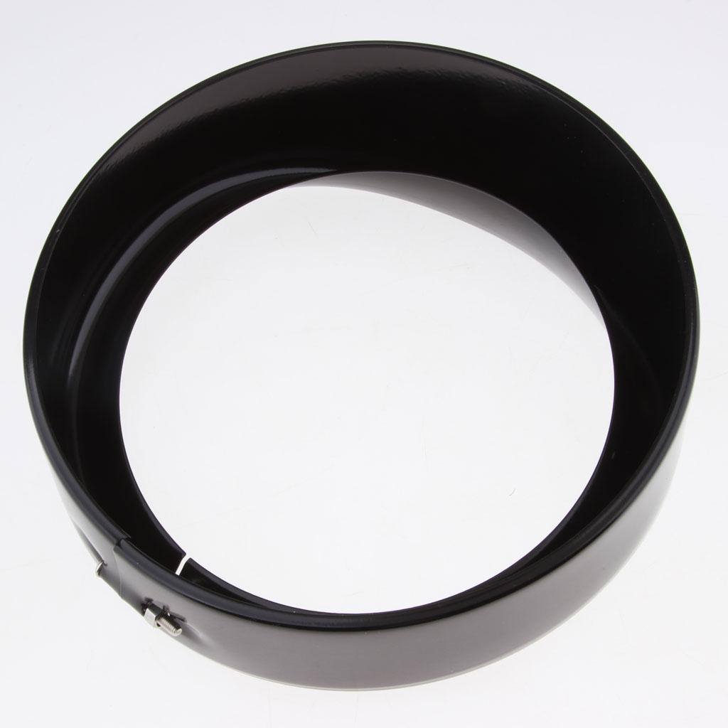 7" Motorcycle Headlight Decorate Trim  Visor for