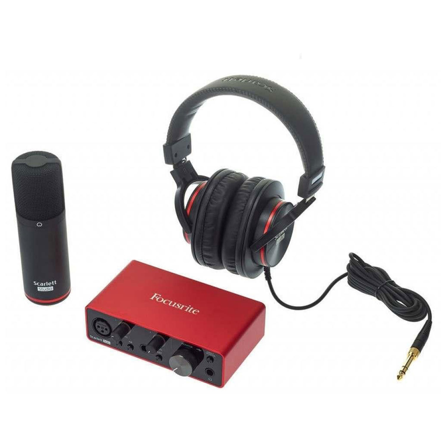 Focusrite Scarlett 2i2 Studio Gen 3 Sound Card Âm Thanh Hàng Chính Hãng - Focus USB Audio Interface SoundCard - Kèm Móng Gẩy DreamMaker