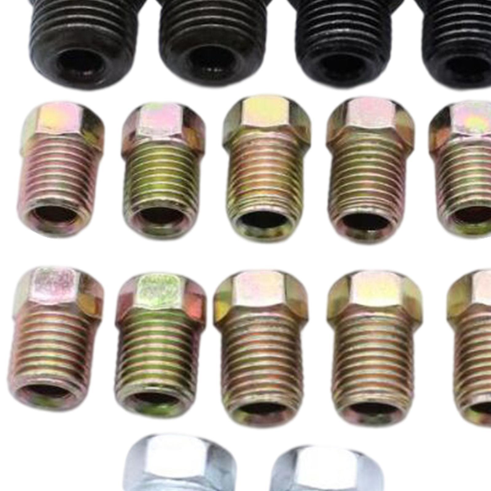 16Pcs Inverted  Tube Nuts 2x 9/16”-18 Fit for 3/16” Tube Accessories