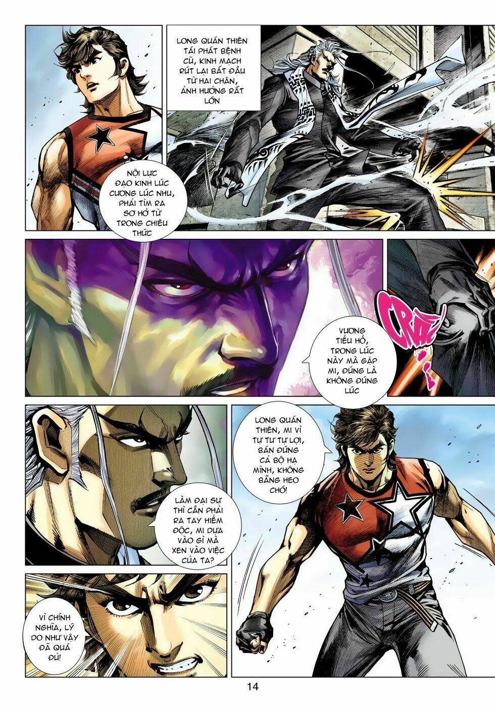 tân tác long hổ môn chapter 500 15