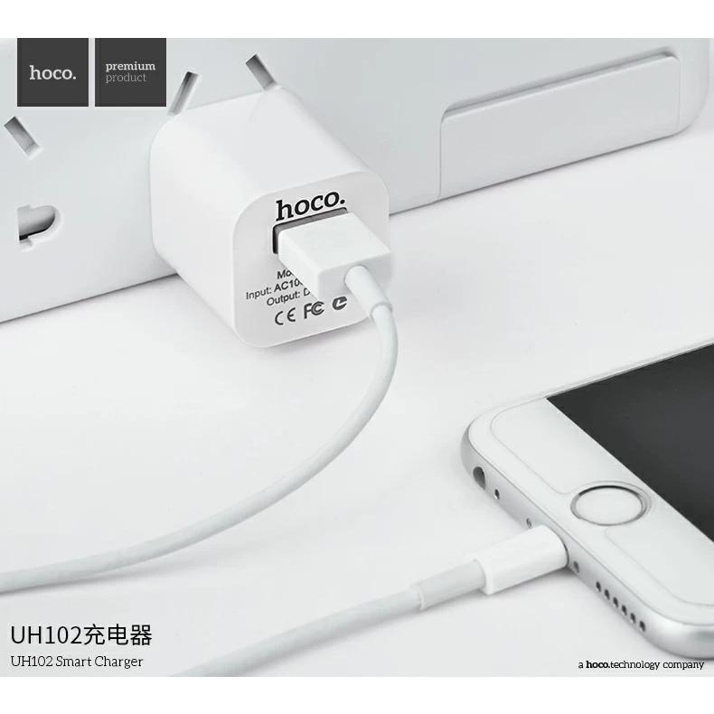 Hình ảnh Củ sạc USB hàng chính hãng Hoco UH102, cốc sạc cho IP/Android