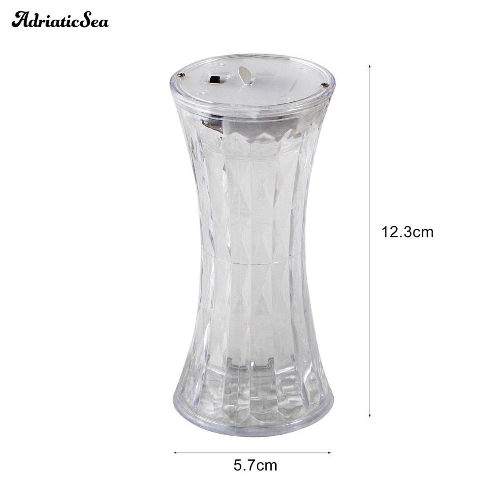 Đèn Ngủ LED Pha Lê Giả Thiết Kế Sáng Tạo Độ Bền Cao