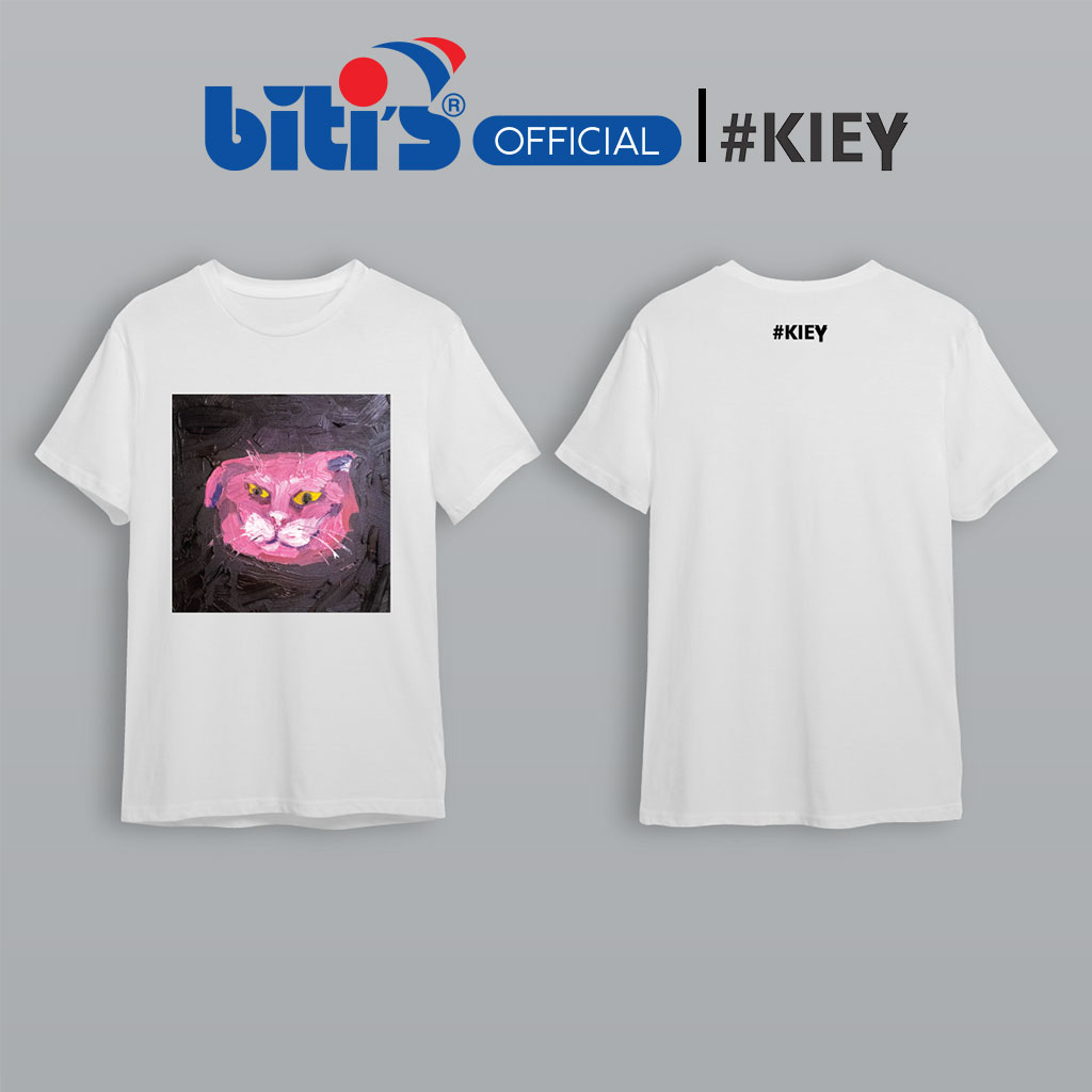 [BST đặc biệt BITI'S X KIEY] Áo Thun Cotton Biti's Kiey Unisex Universe T-Shirt BOU000100TRG (Trắng) - M 55-&gt;65kg