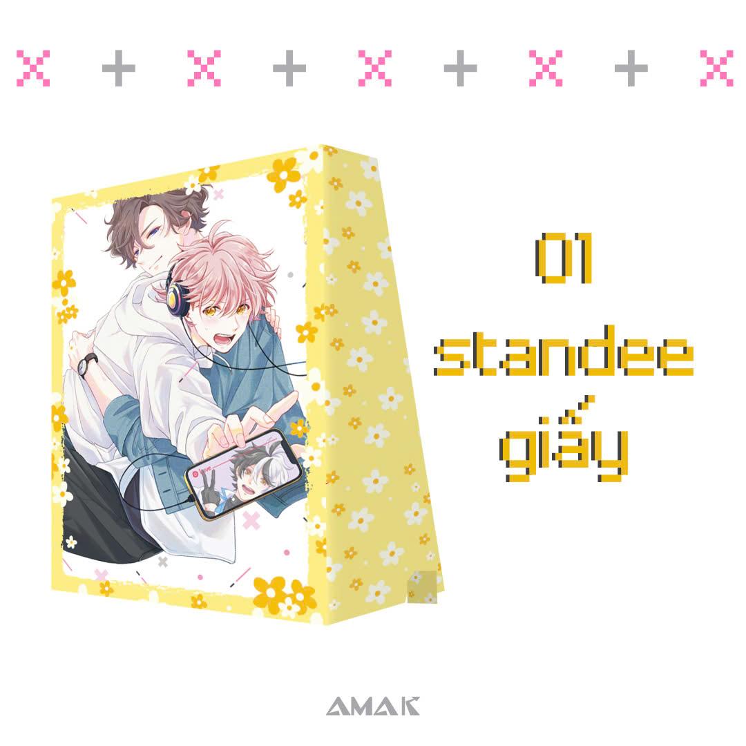 Sách - Anh Chàng Streamer Muốn Chạy Trốn Khỏi Cậu Hàng Xóm - Tặng Kèm Bìa Áo Rời Cán Mờ + Standee Giấy Bồi Cứng