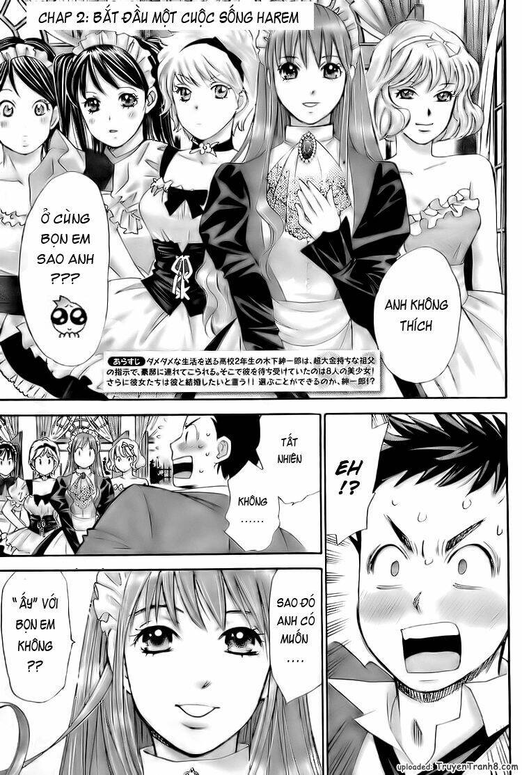 hachi ichi - 8 nàng 1 chàng chapter 2.1 3