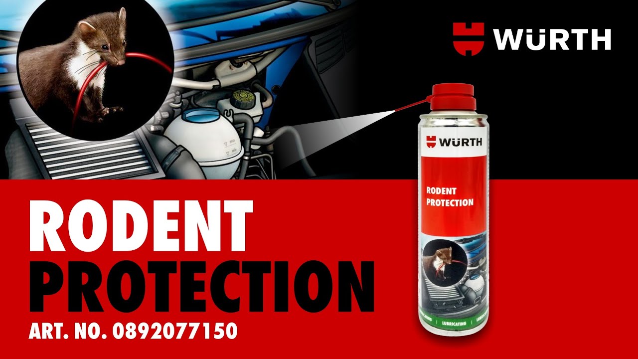 Chai Xịt Phủ Chống Chuột Xe Ô Tô Wuerth Rodent Protection Spray