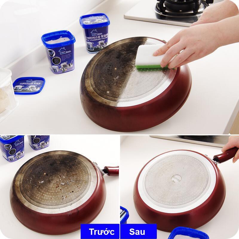 Kem tẩy nồi tẩỷ xoong Vệ Sinh Nhà Bếp, Nhà Vệ Sinh, Gạch Men - Tẩy Trắng Xoong, Nồi, Vòi Rửa