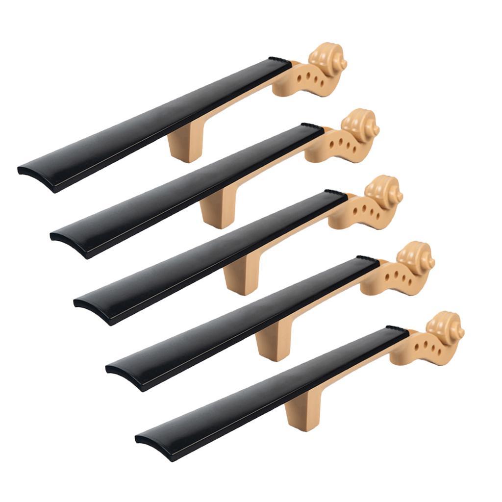 4/4 Polished Wood Violin Scroll Headstock Neck Material DIY Musical Instrument