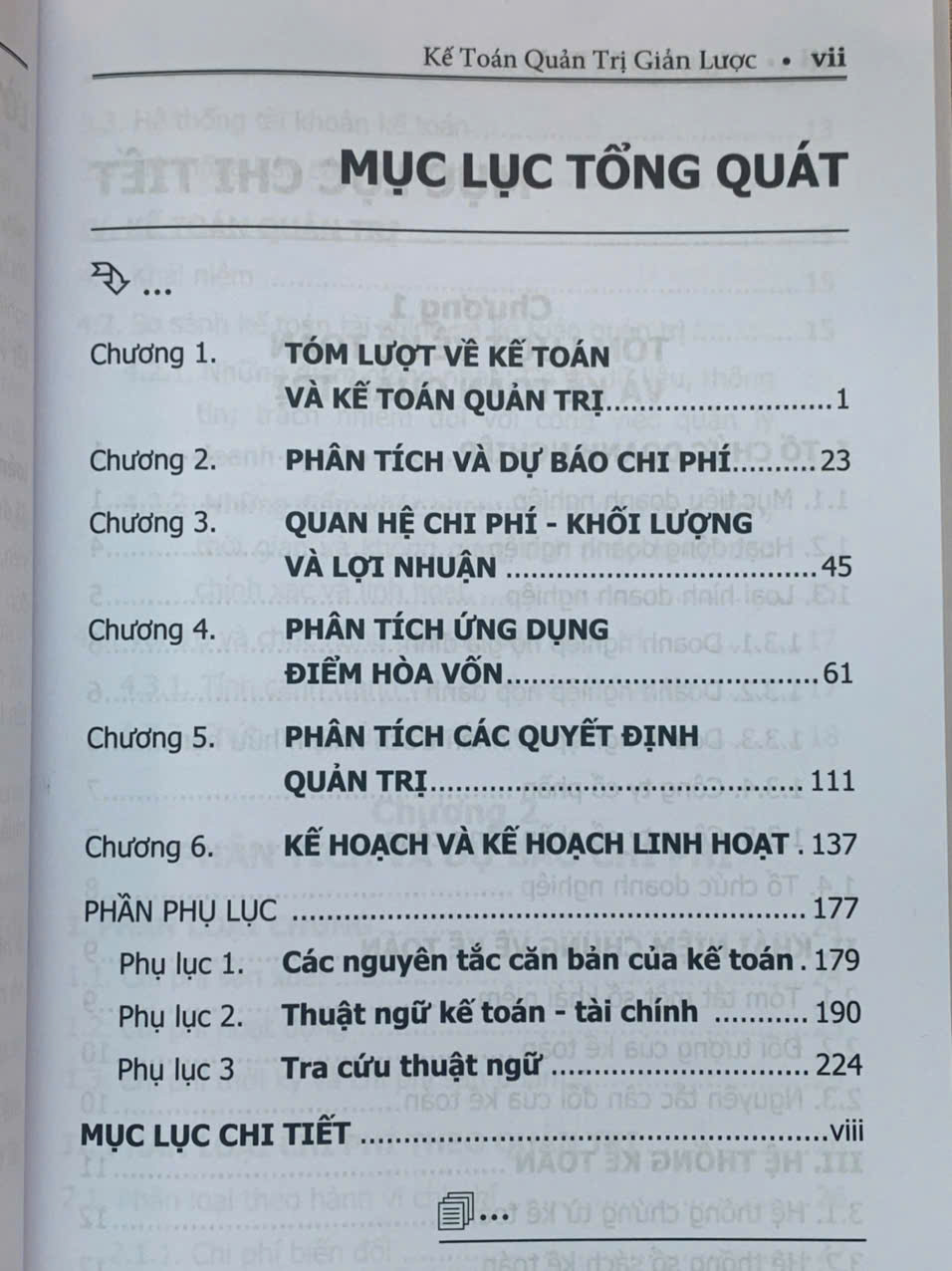 Kế toán quản trị giản lược