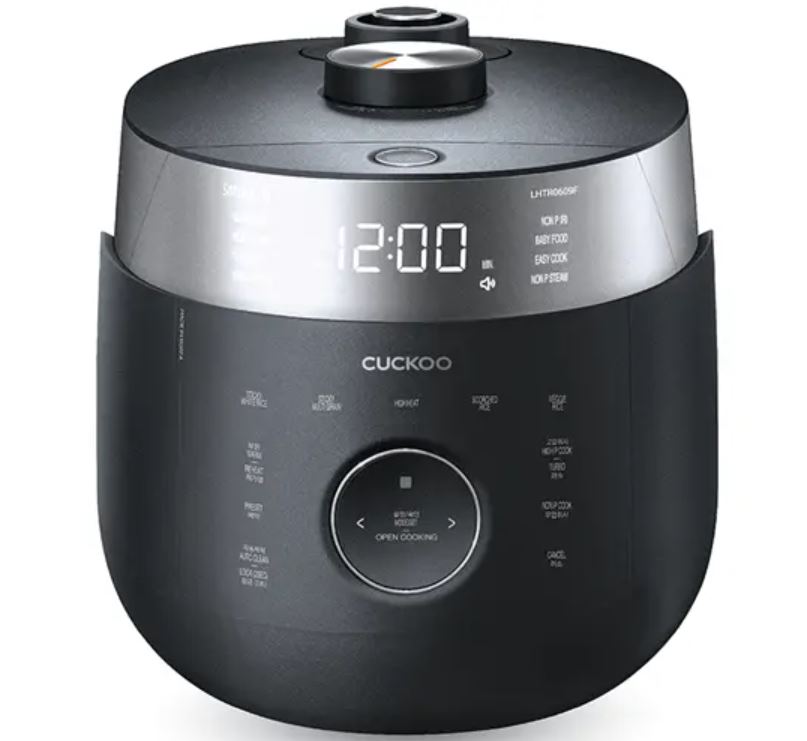 Nồi cơm áp suất cao tần Cuckoo 1.08 lít CRP-LHTR0609F - Hàng chính hãng