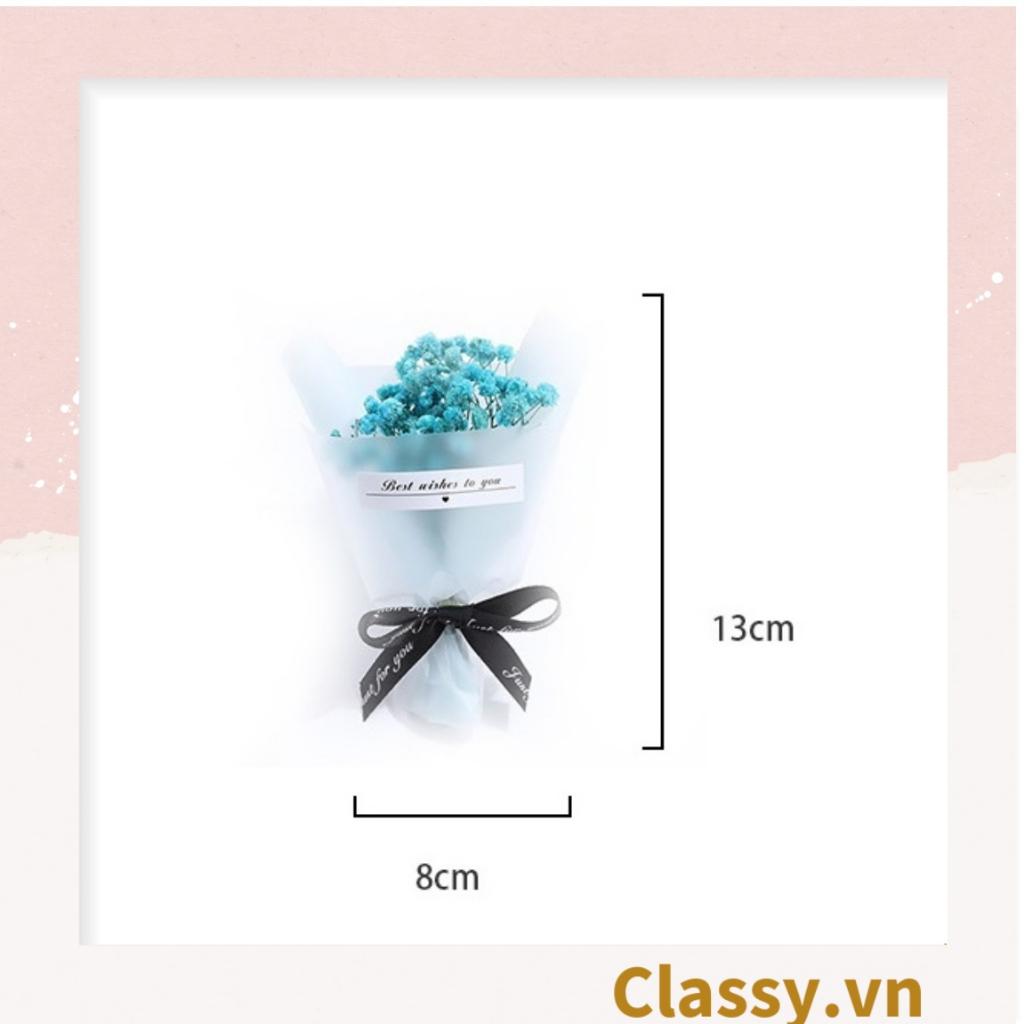 Bó hoa khô mini Classy nhiều màu sắc dùng làm quà tặng, đồ trang trí Q1361