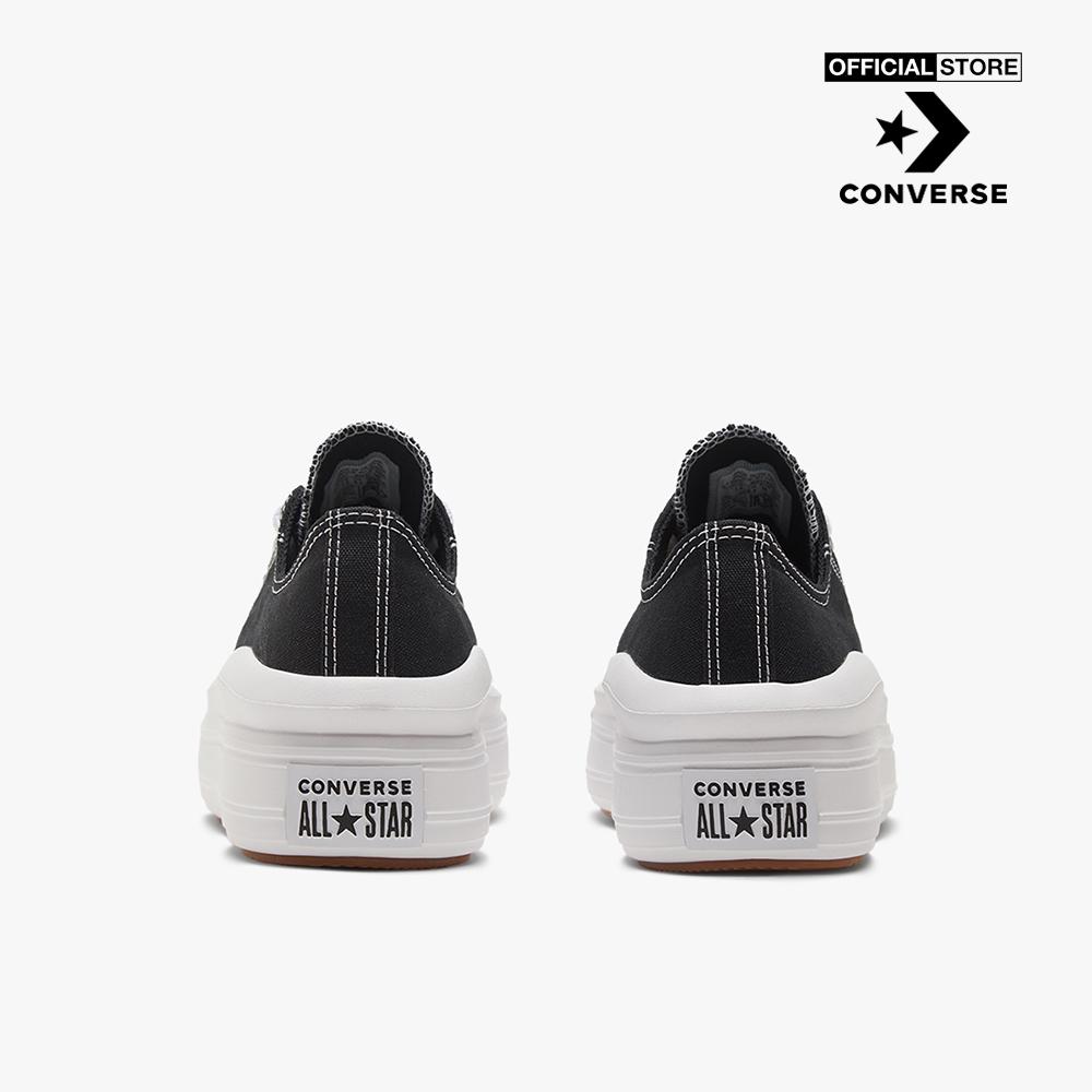 CONVERSE - Giày sneakers nữ cổ thấp Chuck Taylor All Star Move 570256C-0050_BLACK