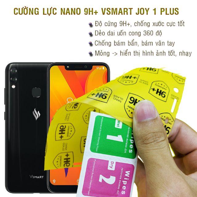 Dán cường lực dẻo nano 9H+ dành cho Vsmart Joy 1 Plus