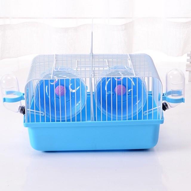 Hình ảnh Lồng chuột hamster đầy đủ phụ kiện [ Sản phẩm và phụ kiện như hình ]