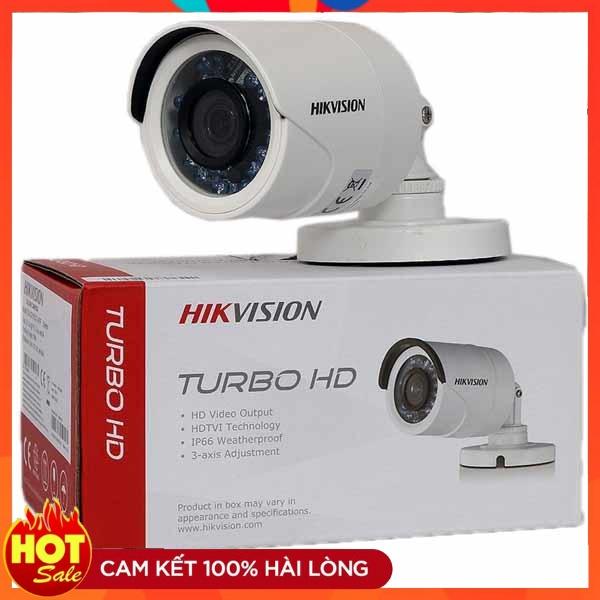 Hikvision DS-2CE16D0T-IR (Vỏ Sắt), HD-TVI hồng ngoại 2.0 Megapixel - Hàng chính hãng