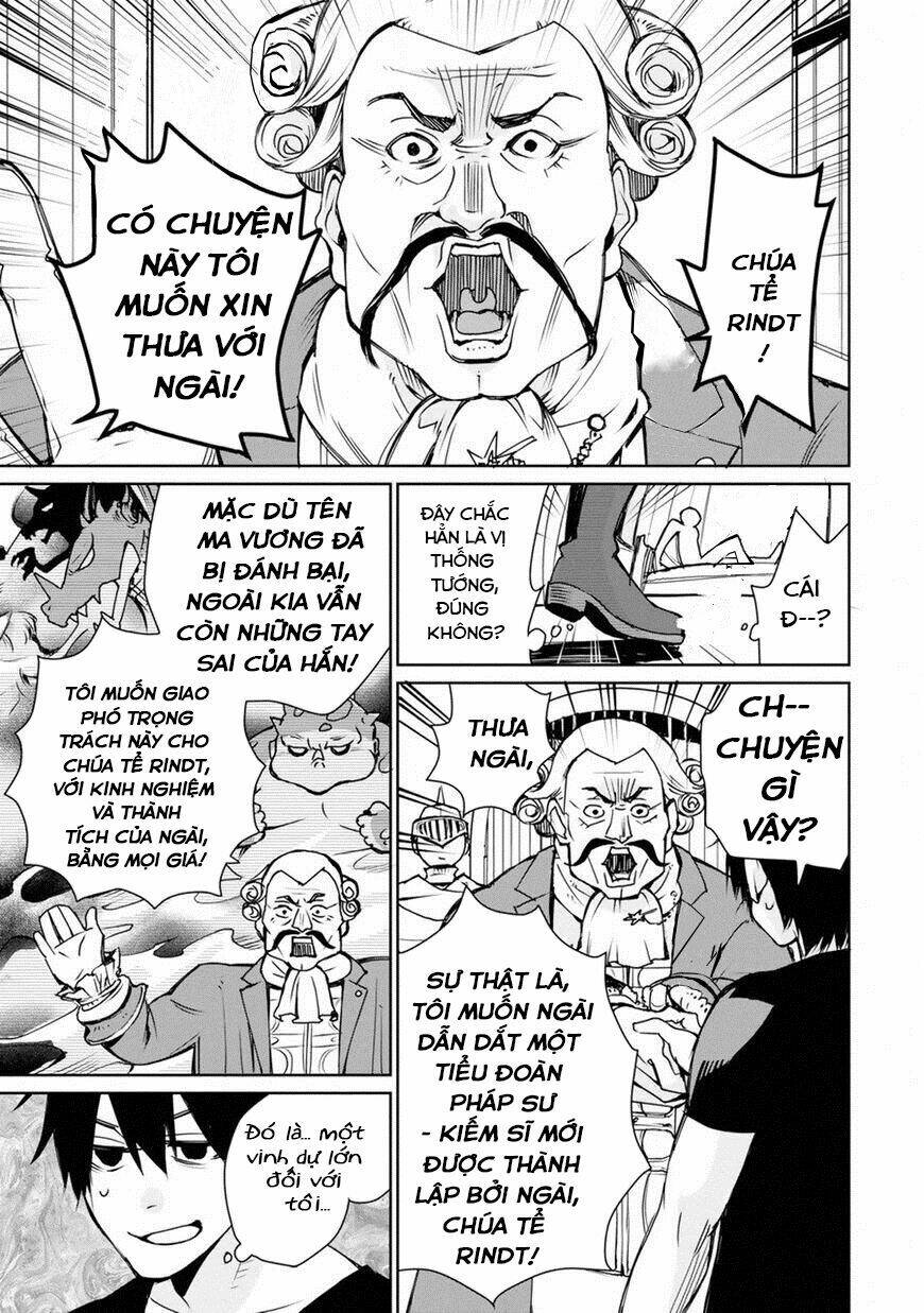tôi đã từng là một pháp sư bá đạo cho đến khi ăn phải mũi tên vào đầu gối và trở thành một người bảo chapter 1 11