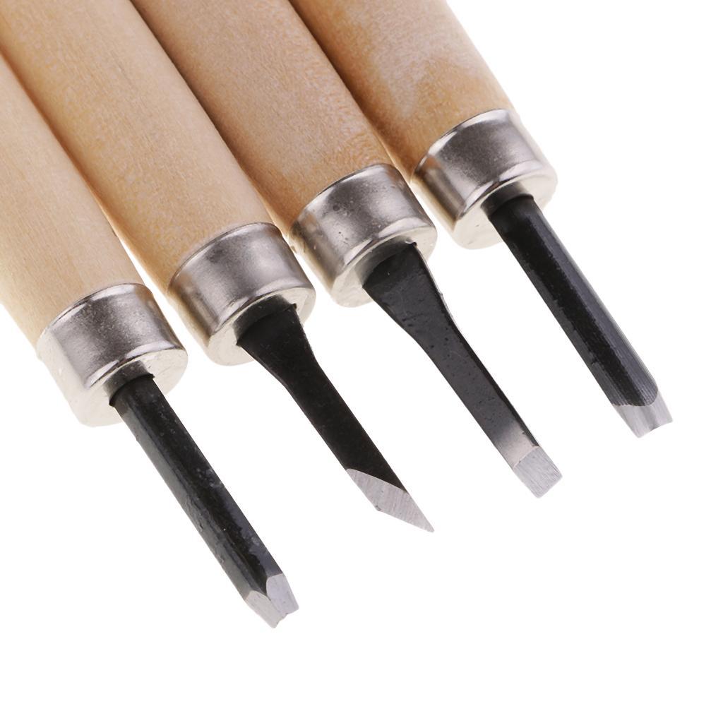 2x 1 Set of Stamp Cutting Art Carving Tools Stamps Crafting Set