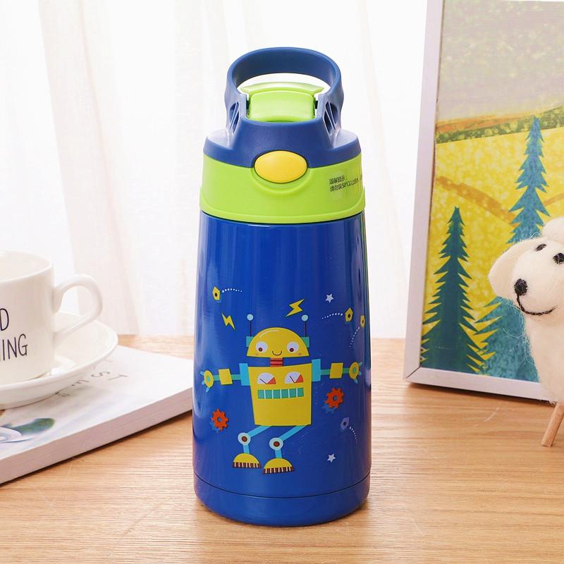 Bình Giữ Nhiệt Nóng Cho Trẻ Em Cao Cấp Cốc Du Lịch Chân Không Giữ Nhiệt Nước Botella Acero Inoxidable