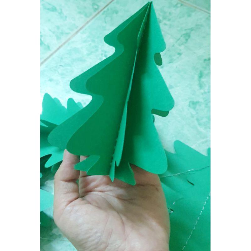 Dây trang trí cây thông 3d
