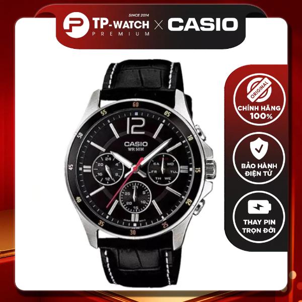 Đồng Hồ Nam Dây Da Casio MTP-1374L-1AVDF | MTP-1374L-1A