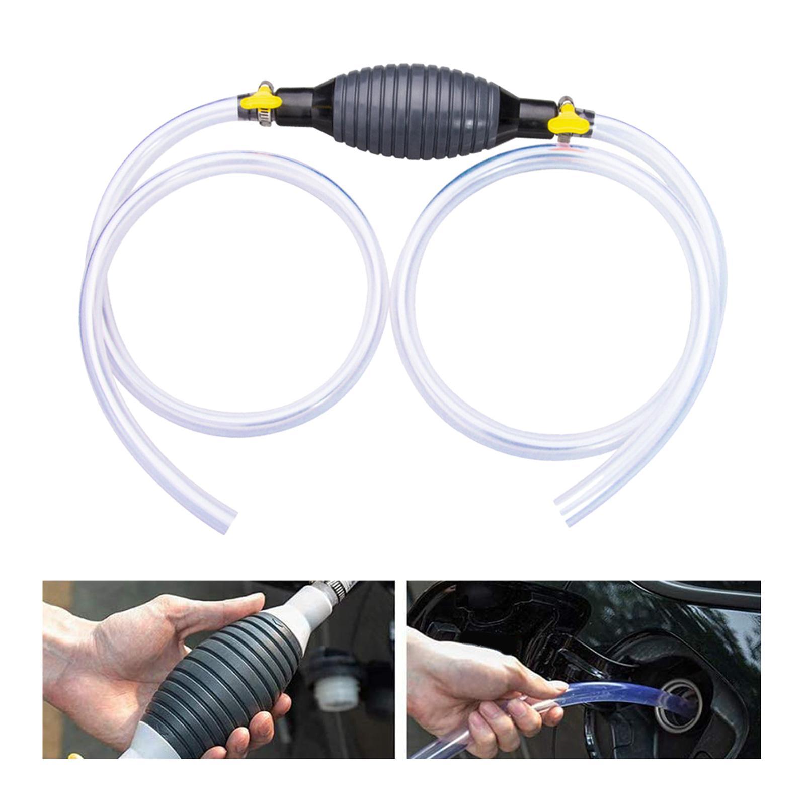 Pump Pumping Tool PVC Hose Portable for Water Motorcycle Car
