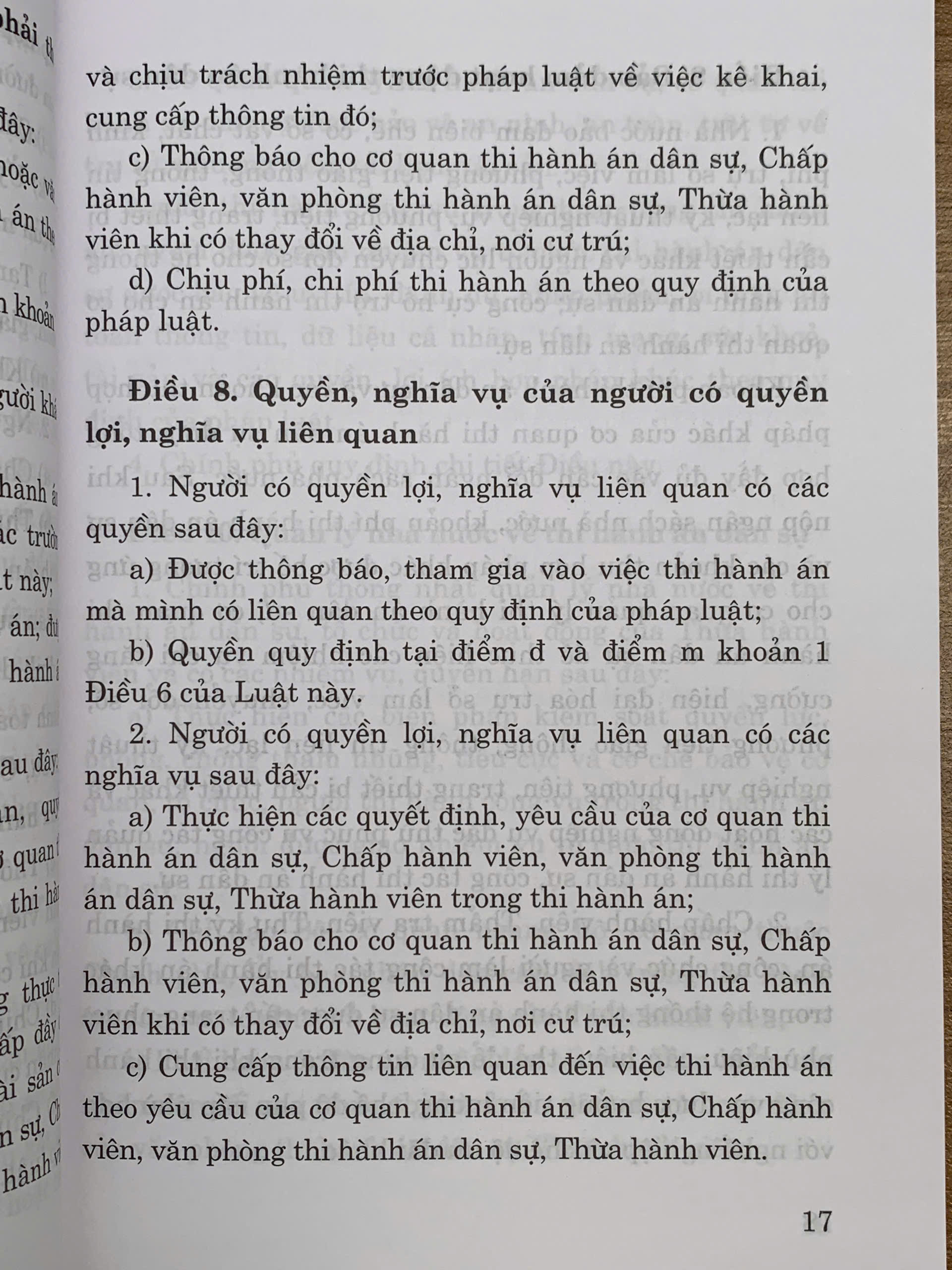Luật Thi hành án dân sự năm 2025