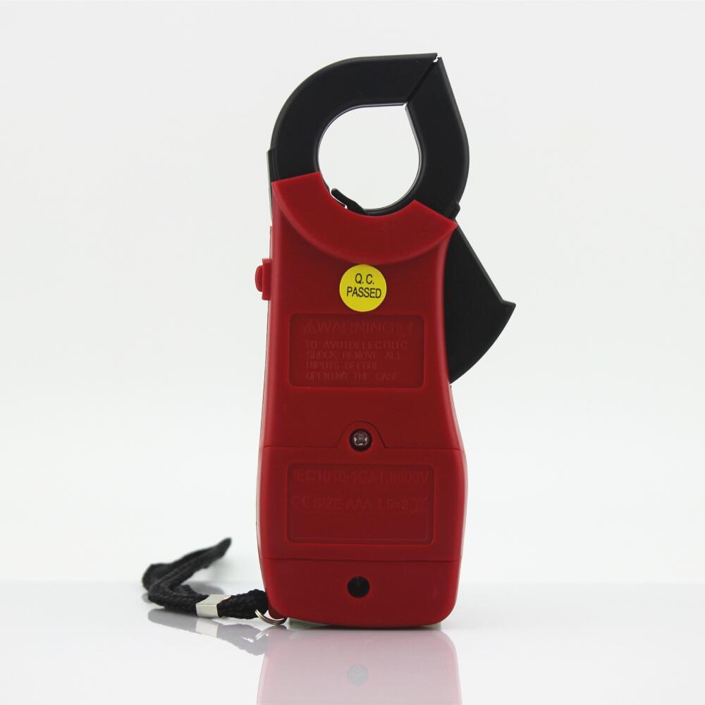 Digital Multimeter LCD Clamp AC DC Voltage Current AMP OHM Resistance Pen Tester Ammeter Voltmeter Checker Red