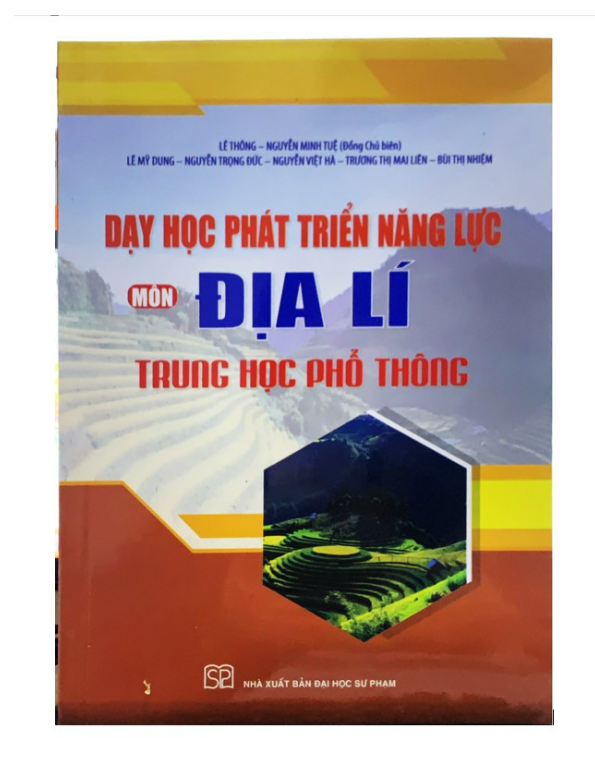 Sách - Dạy học phát triển năng lực môn Địa lí trung học phổ thông