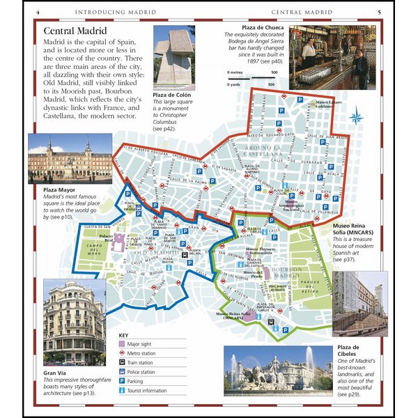 Madrid Pocket Map and Guide