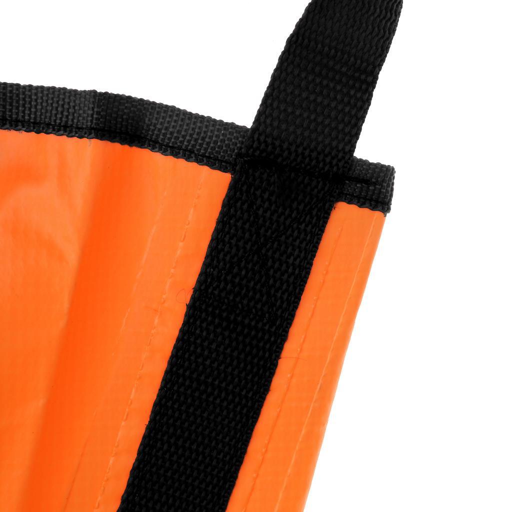 Heavy Duty Tough PVC 32'' Sea Anchor Drogue Drift Sock Fits 20ft Boat Sailing Yacht - Medium Size