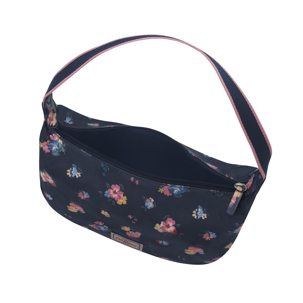 Cath Kidston - Túi đeo vai Soft Shoulder Bag Park Meadow Bunch - 995979 - Navy