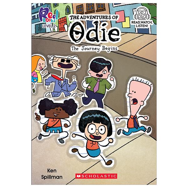 Sách ngoại văn: Reel Books Level 2 - The Adventures Of Odie 1 - The Journey Begins (With Storyplus)
