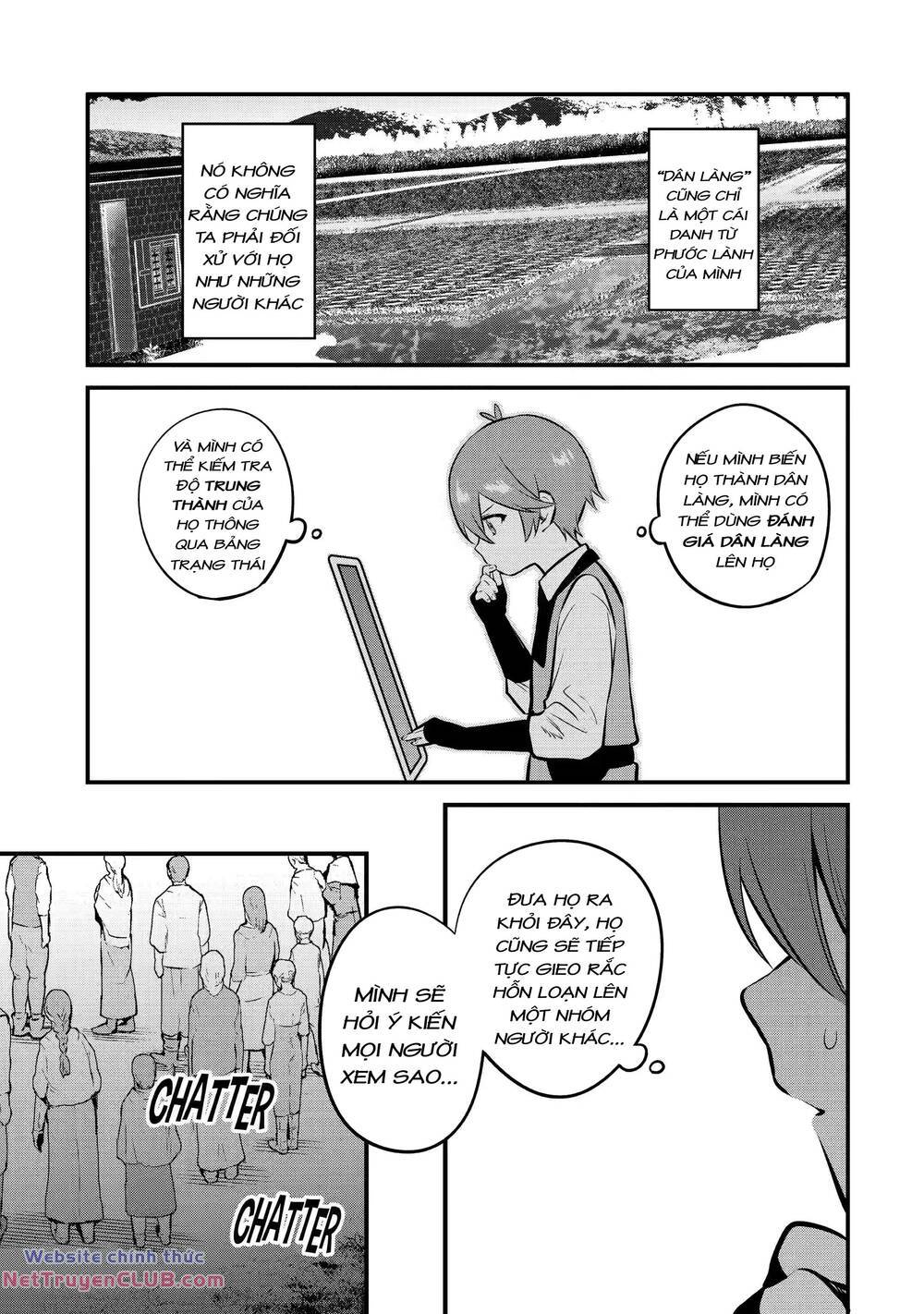nhà 「sáng tạo làng」 độc nhất - cuộc sống thư thái với kỹ năng xây dựng làng đầy mùi gian lận chapter 12 19