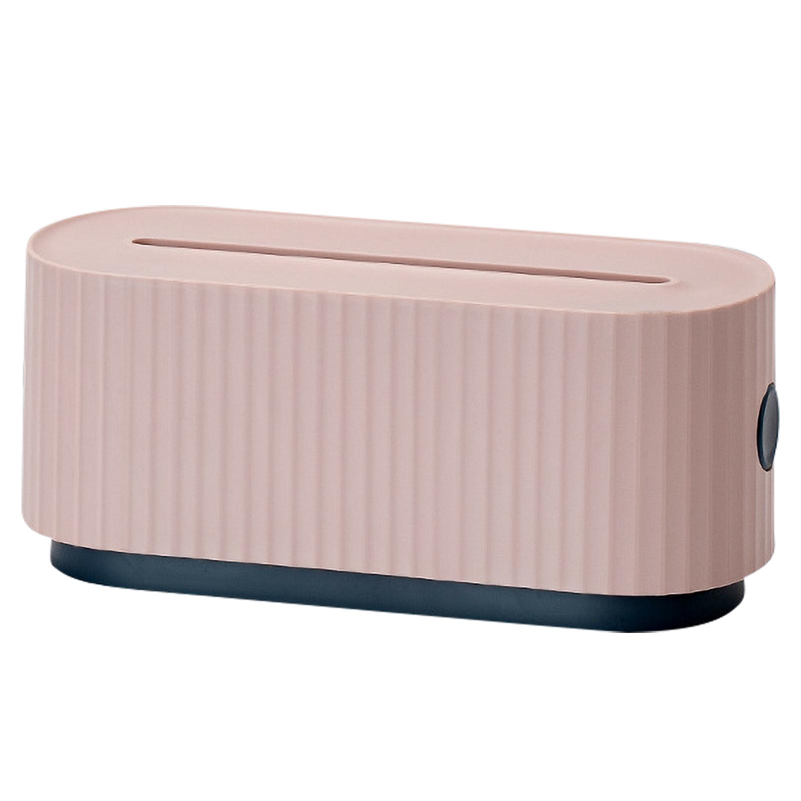 Cable Management Box with Phone Holder Lid Desk Wire Organizer Power Strips Protector Cord Hider Box Cord Organizer