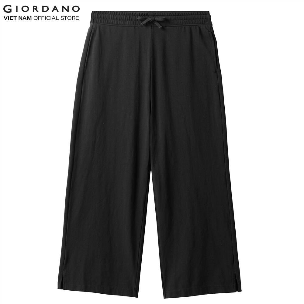 Quần Lửng Ống Rộng Nữ Giordano 05420226